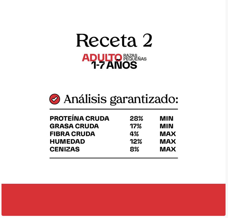 Maka Receta 2 Adulto Raza Peque&ntilde;a 4 Kg,original... image number null