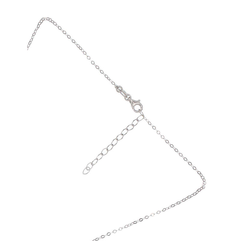 Gargantilla De Cruz Con Cadena De Plata 925 Con... image number null