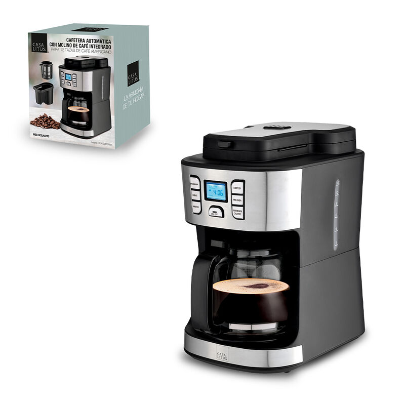 Cafetera con Molino Integrado Autom&aacute;tica Progra... image number null