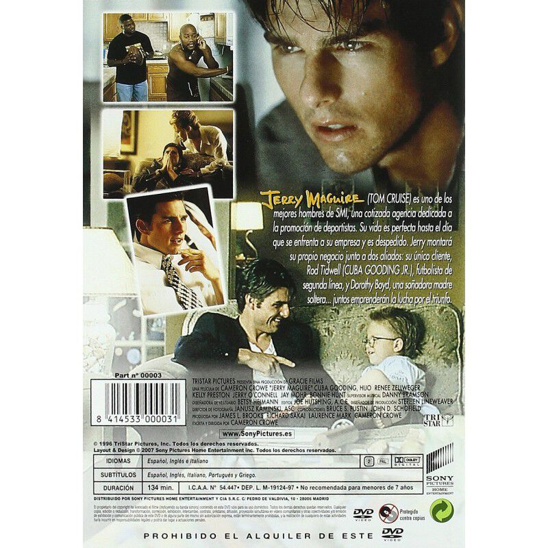 Jerry Maguire (dvd) image number null