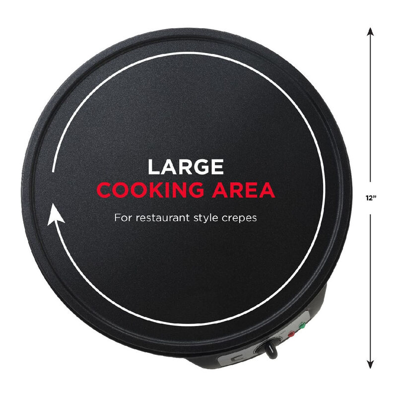 Crepera 12" Chefman Antiadherente 6 Configuraci... image number null