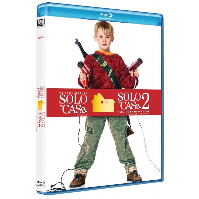 Pack de 2 pel&iacute;culas: Solo en casa 1+2 (Blu-ray)... image number null