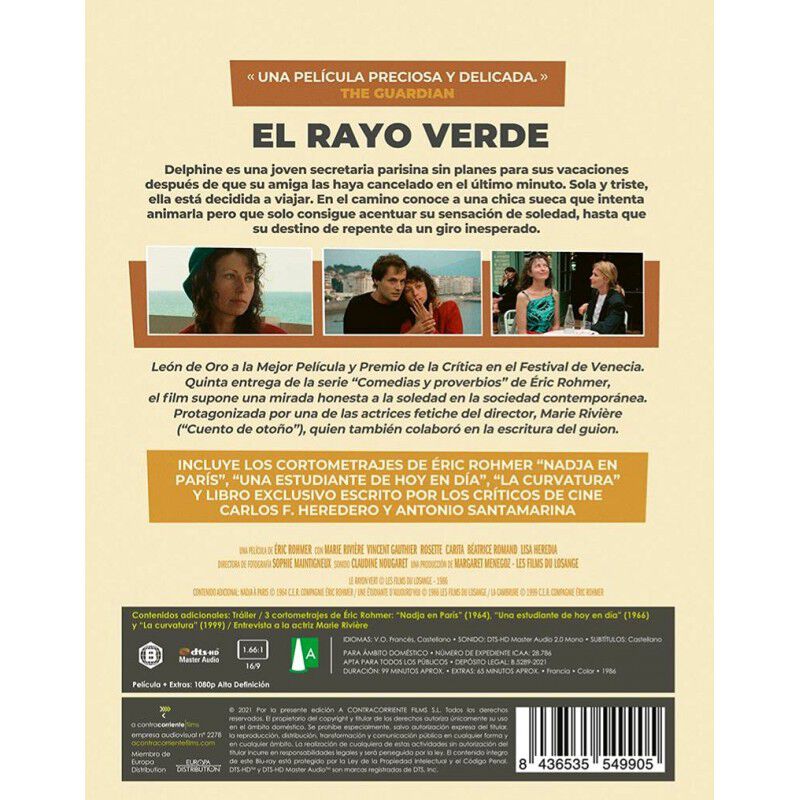 El rayo verde [Blu-ray] image number null