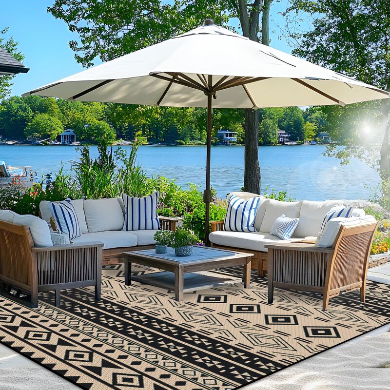 Alfombra De Exterior Wallona, 244 X 305 Cm, Imp... image number null