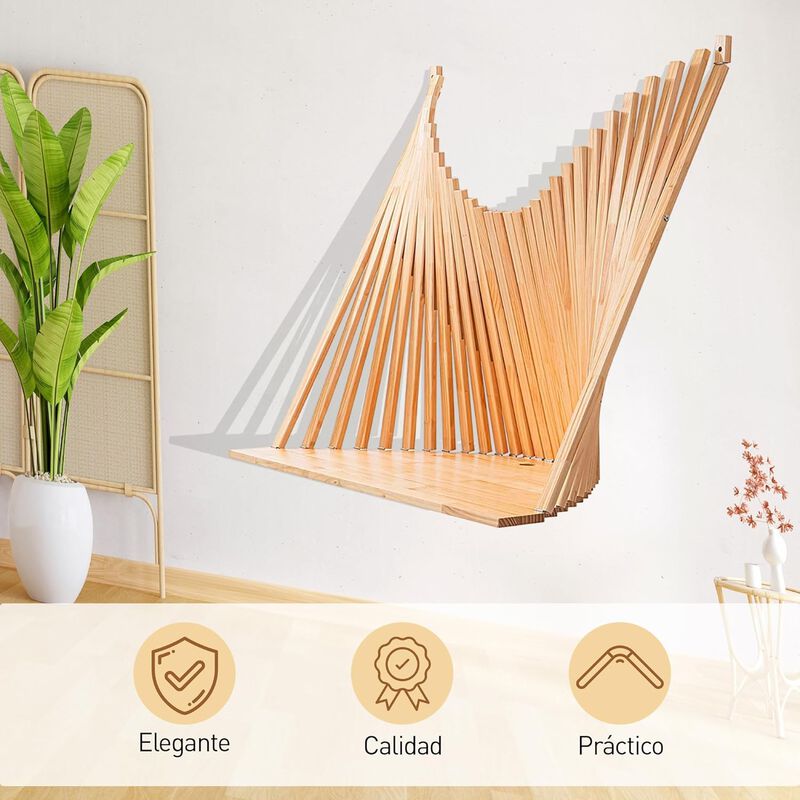 Escritorio Flotante Plegable de Pared Bluelande... image number null