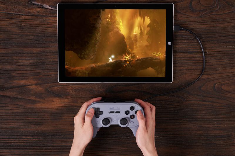 Controlador Con Cable 8bitdo Pro 2 Para Switch/... image number null