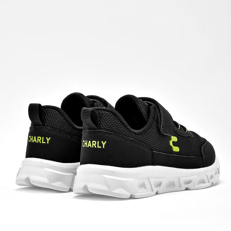 Charly tenis para ni&ntilde;o  negro cod 139668-D image number null