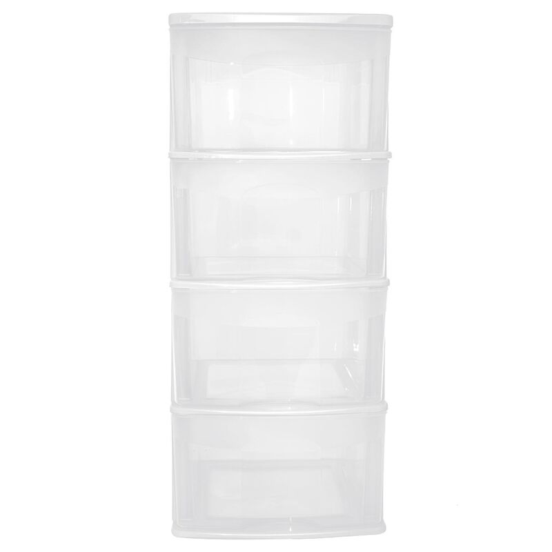 Caja Pl&aacute;stico Organizadora Cajonera 4 Cajones 8... image number null