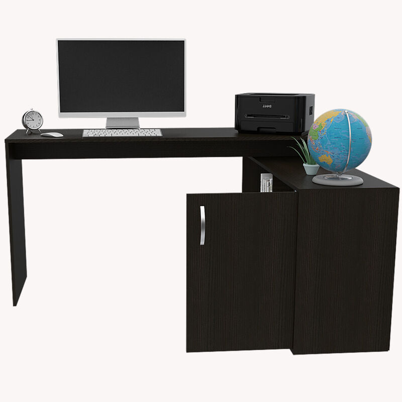 Escritorio armable Axis color Caf&eacute; image number null