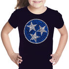 Camiseta Word Art Para Ni&ntilde;a - Tristar de Tennessee - Negro