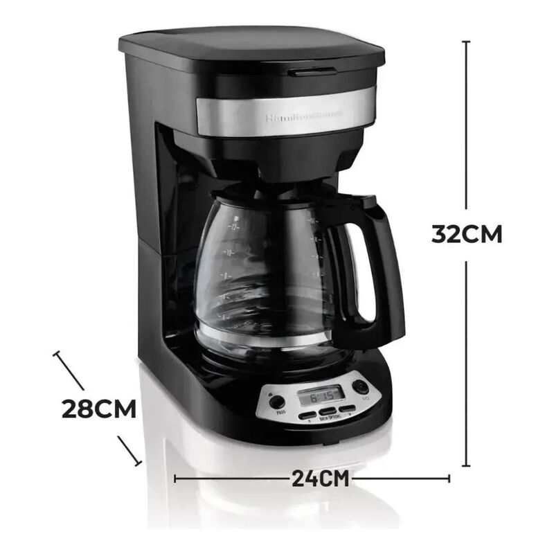 Cafetera Programable 12 Tazas Hamilton Beach 46... image number null