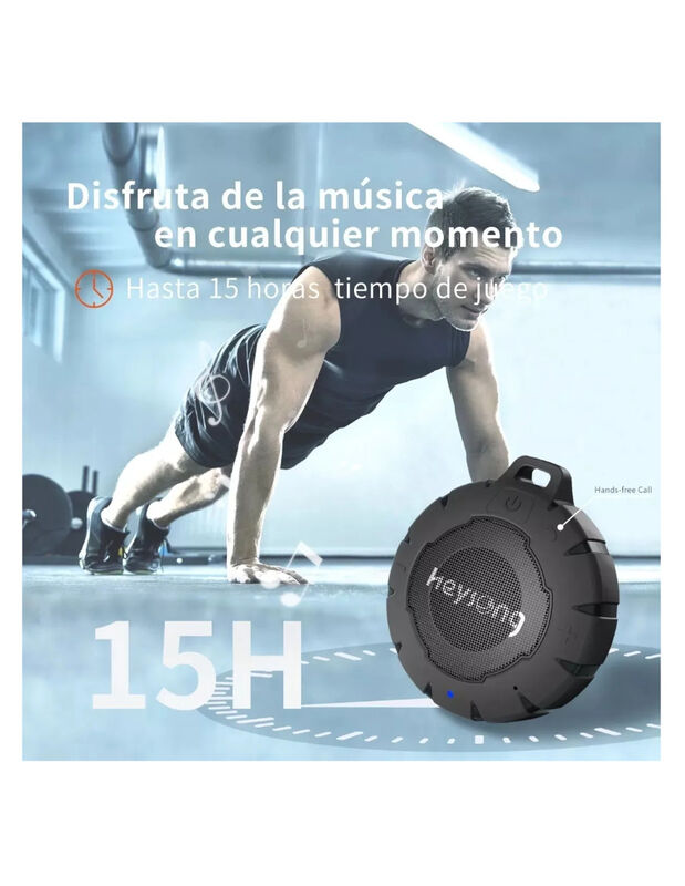 Bocina Bluetooth Impermeable Heysong Freesound image number null
