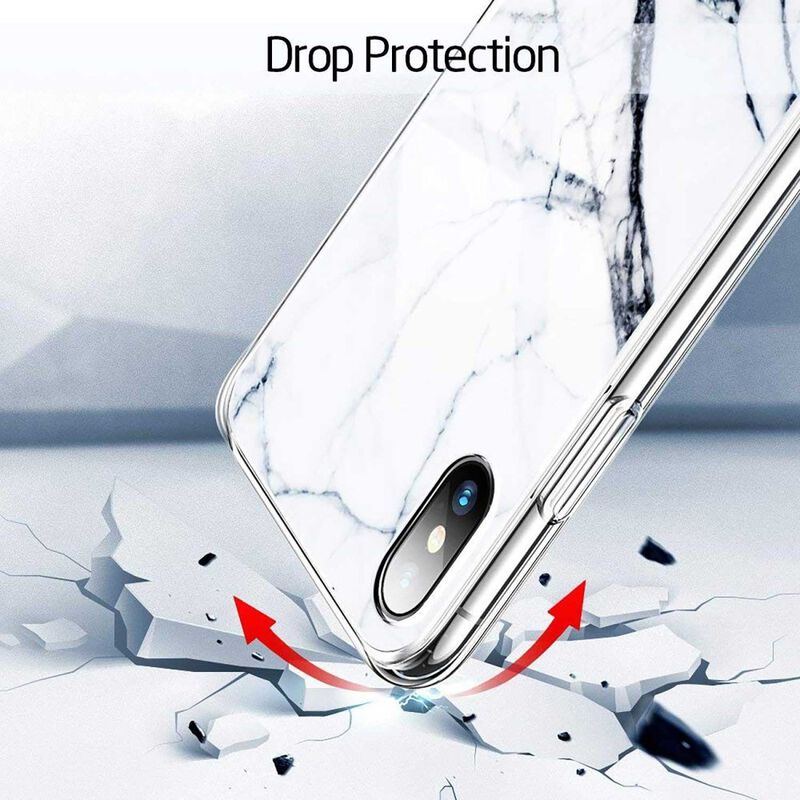 Funda &nbsp;esr Mimic Para Iphone X Y Xs Cristal Mar... image number null