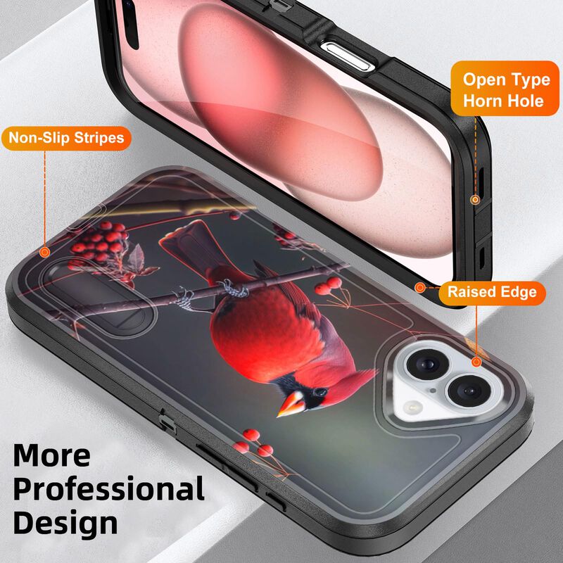 Funda BFUKVOU para iPhone 16 Plus (6,7" ) con S... image number null