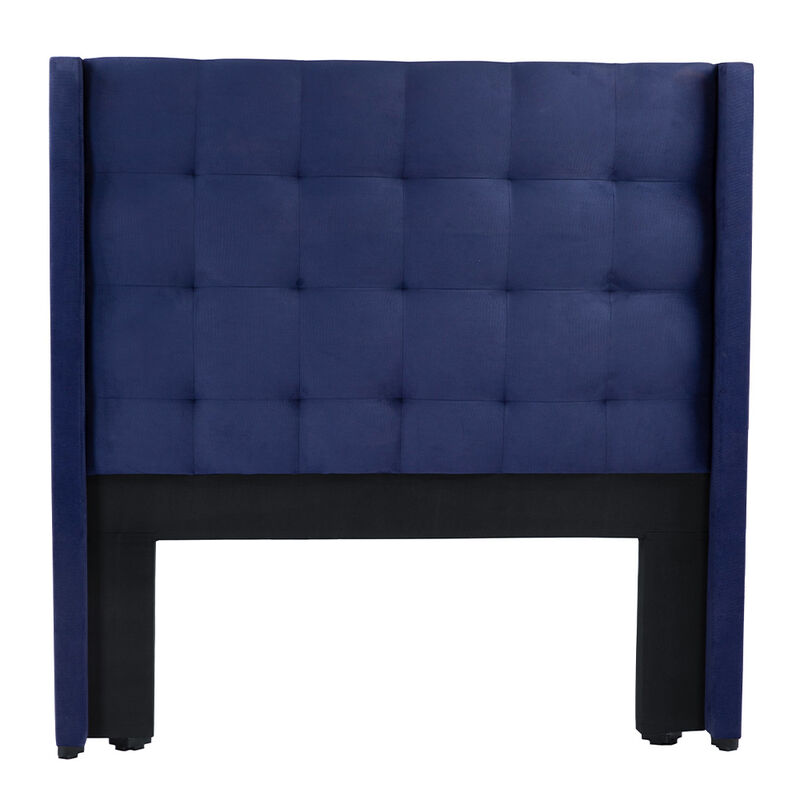 Cabecera Queen Size Dicasa Titan Azul Rey image number null