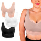 Kit de 3 bra push up G