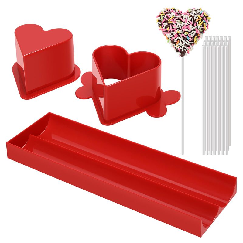 Molde Daofvor En Forma De Coraz&oacute;n Para Cake Pop... image number null