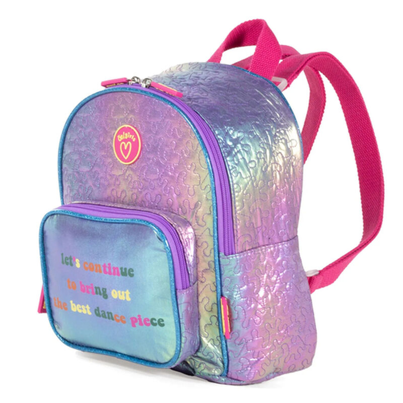 Backpack Cloe Chica Acabado Iridiscente Para Ni... image number null