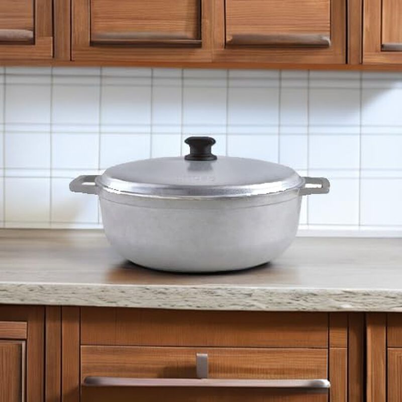 Caldero Imusa Traditional Natural 7.5 L Con Tap... image number null