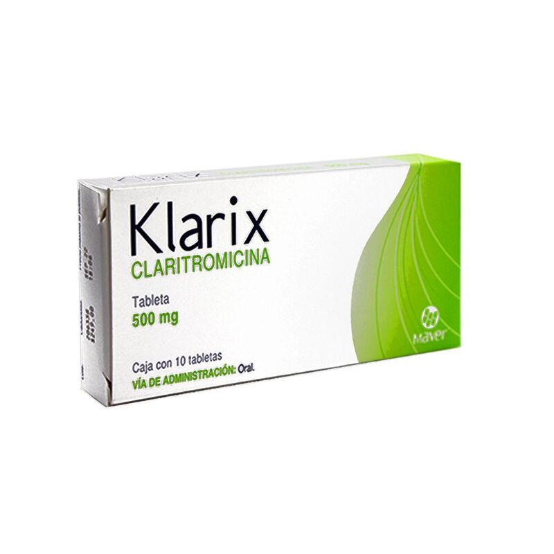 Klarix 500 Mg 10 Tableta(s) image number null