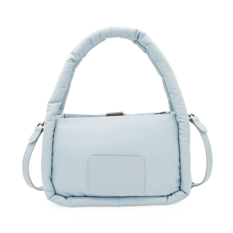 Bolsa Tote Grande Look Puffy Color Azul image number null