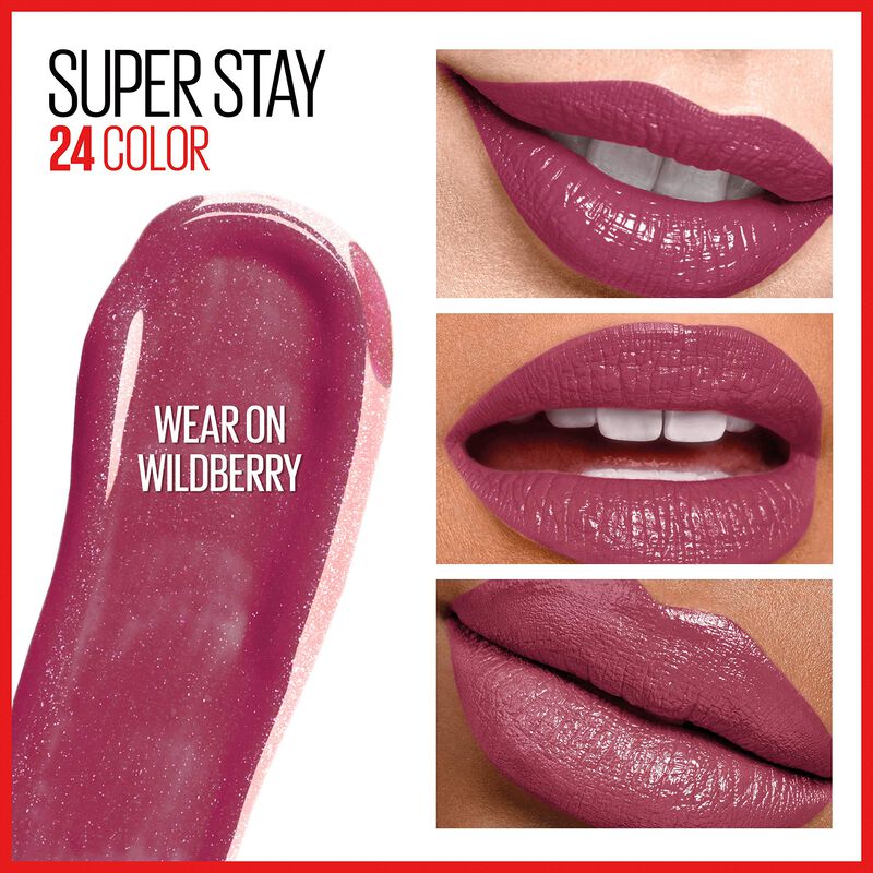 L&aacute;piz Labial L&iacute;quido Maybelline Super Stay 24 W... image number null