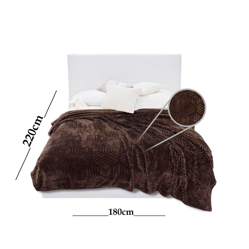 Cobertor Siberia borrega matrimonial 1.80M X 2.... image number null