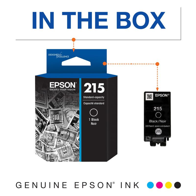 Cartucho De Tinta Epson 215 De Capacidad Est&aacute;nd... image number null