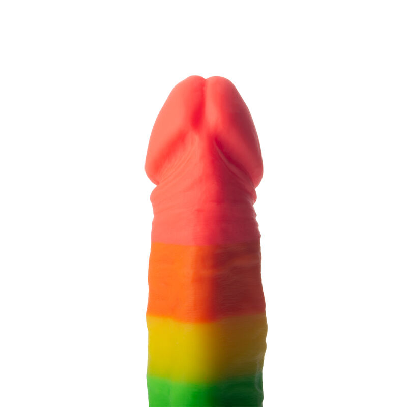DILDO DLD MULTICOLOR TUTIFRUTI 20 CM MULTICOLOR... image number null