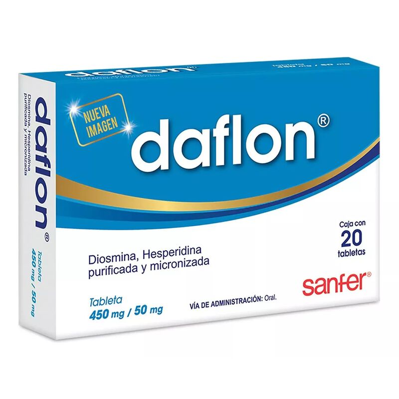 Daflon 20 Tabletas 500mg image number null