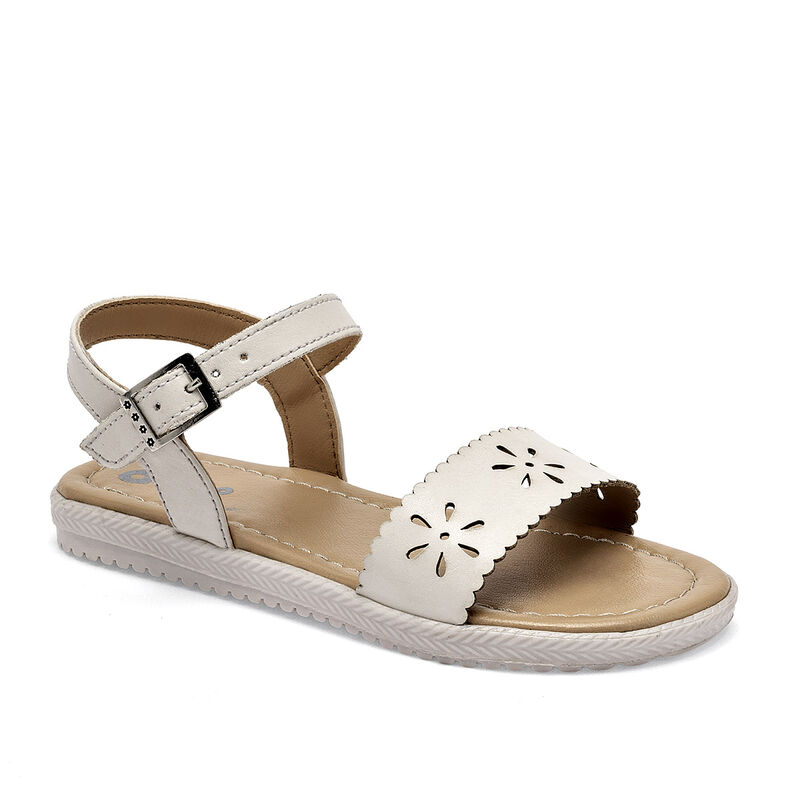 Abc Zapatitos sandalia para ni&ntilde;a blanco cod 140... image number null