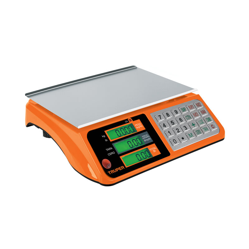 B&aacute;scula Capacidad 40 Kg Electr&oacute;nica Multifuncio... image number null