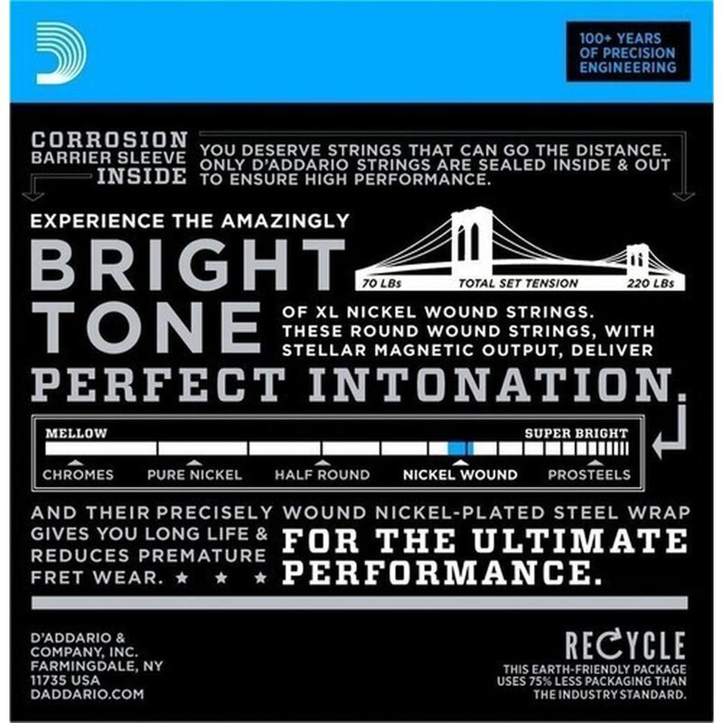 Cuerdas Guitarra Eléctrica Daddario Exl110 10-4... image number null