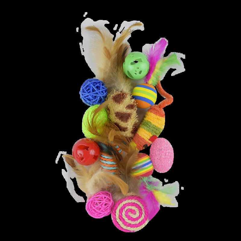 Fancy Pets Set De Juguetes Surtidos Catch Para ... image number null