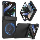 Funda Goton Galaxy Z Flip 8 con Anillo Magn&eacute;tico y Soporte Plegable