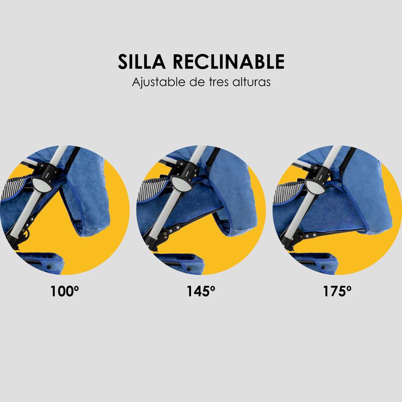 Carriola premium musical unyotons azul reversib... image number null