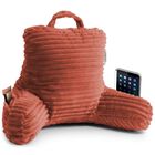 Almohada De Lectura Con Corte Nestl De Felpa A Rayas Para Ni&ntilde;os Y Adolescentes