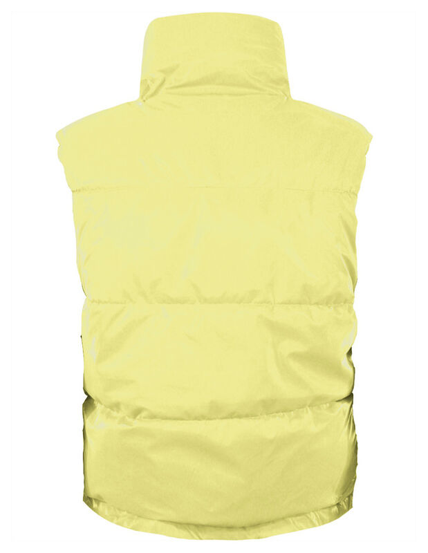 Chaleco Corto Brilloso Mujer Amarillo Roosevelt... image number null