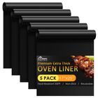 Forros Para Horno Hotec Pack De 5 43 x 64 cm Antiadherente