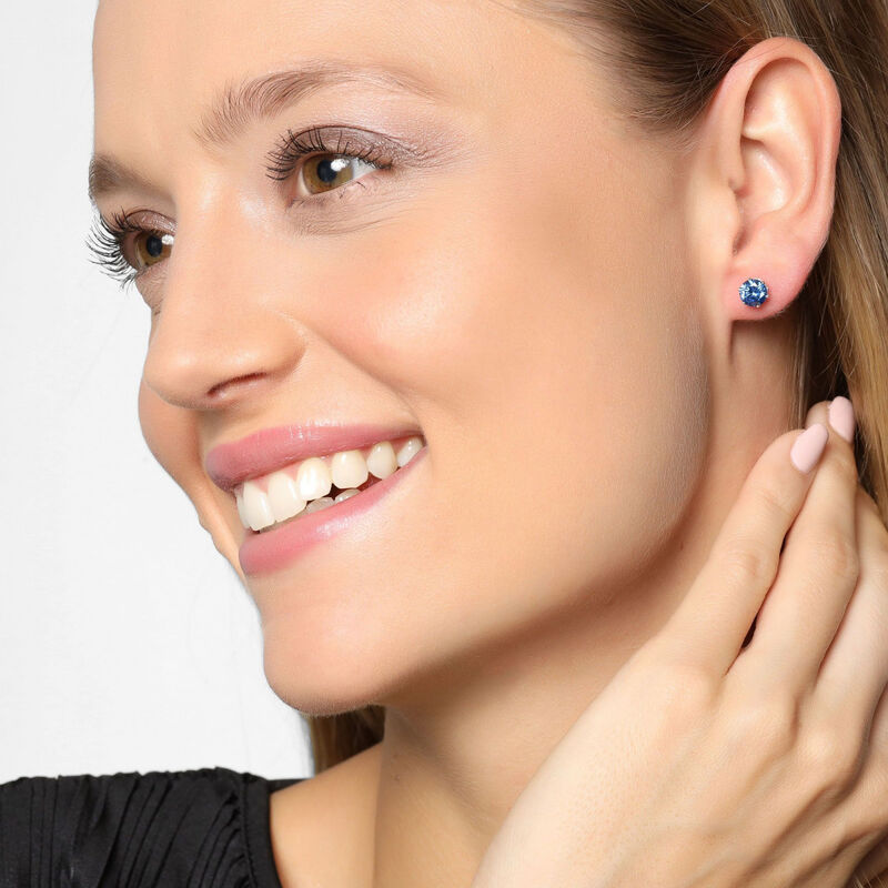 Pack de 7 Pares de Aretes Multicolor en Baño de... image number null