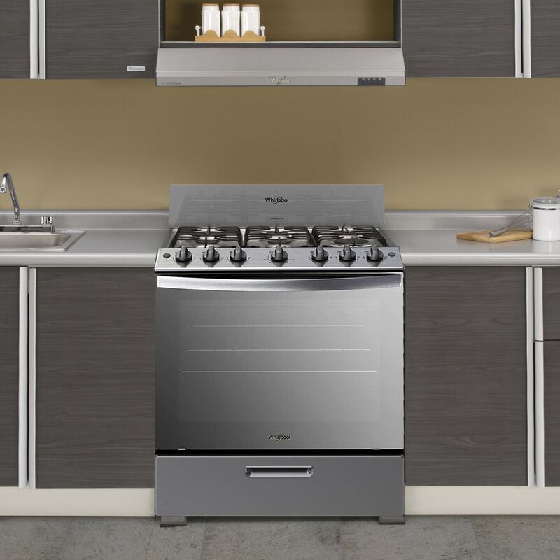 Estufa Al Piso Gris 30" Whirlpool&reg; WFR3400D image number null