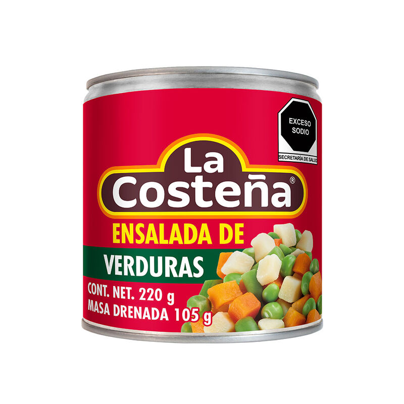Ensalada Verduras La Costena 220 Gr image number null
