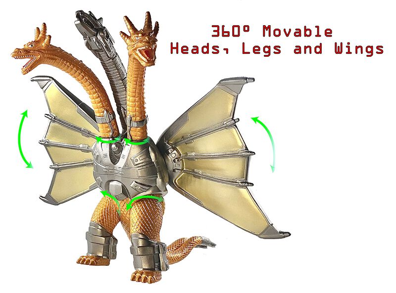 Figura De Acci&oacute;n Twcare Godzilla Contra Mecha K... image number null