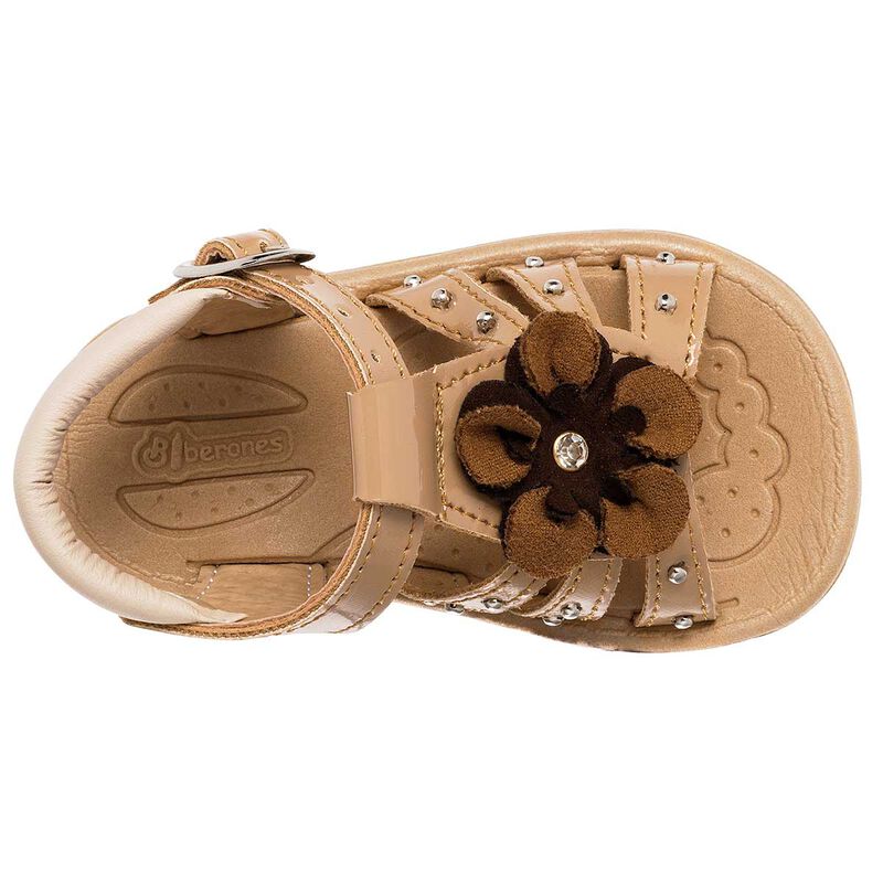Biberones Sandalia para beb&eacute; ni&ntilde;a beige image number null