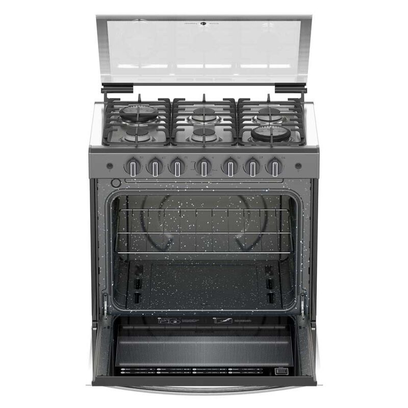 Estufa Acros Empotrable A Gas Abr7140g 30" Gris... image number null