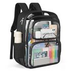Mochila Mieakvool Grande Transparente Resistente Negra