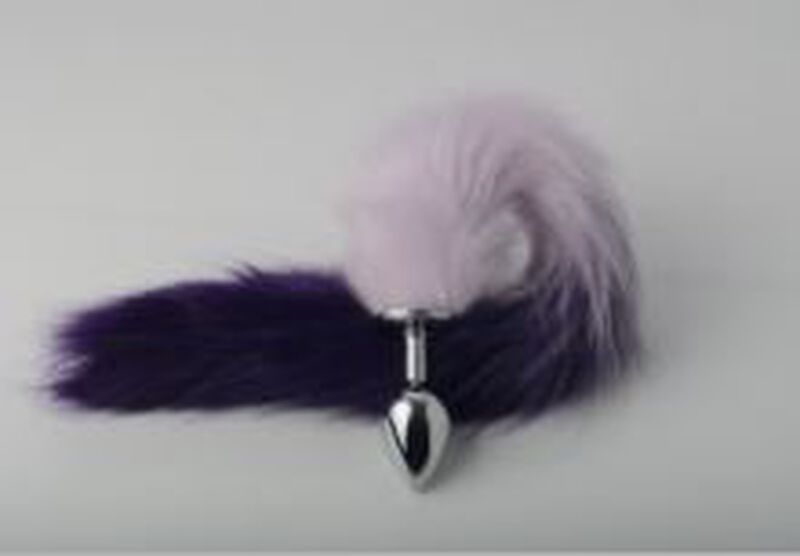 COLITA DE ZORRO ANAL MORADO NUBE BUTT image number null