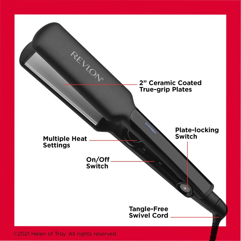 Plancha De Pelo Revlon 5 cm Recubierta De Cer&aacute;m... image number null