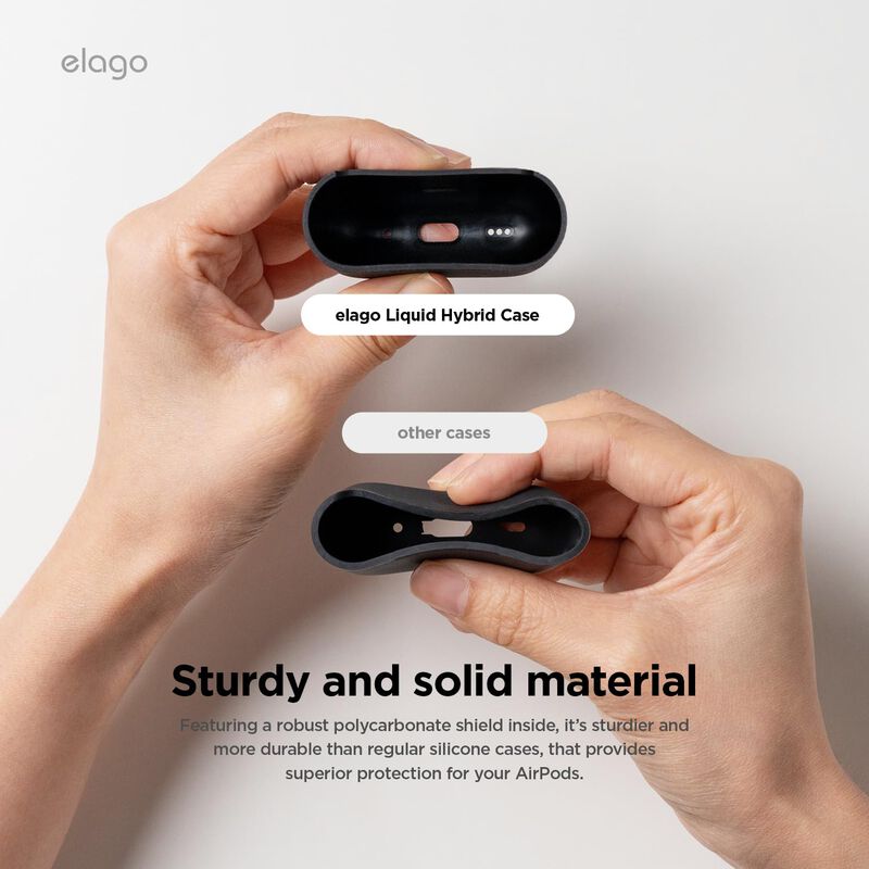 Funda Elago Liquid Hybrid Para Airpods De 4.&ordf; G... image number null