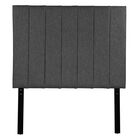 Cabecera Matrimonial Dicasa Argos Gris Carb&oacute;n